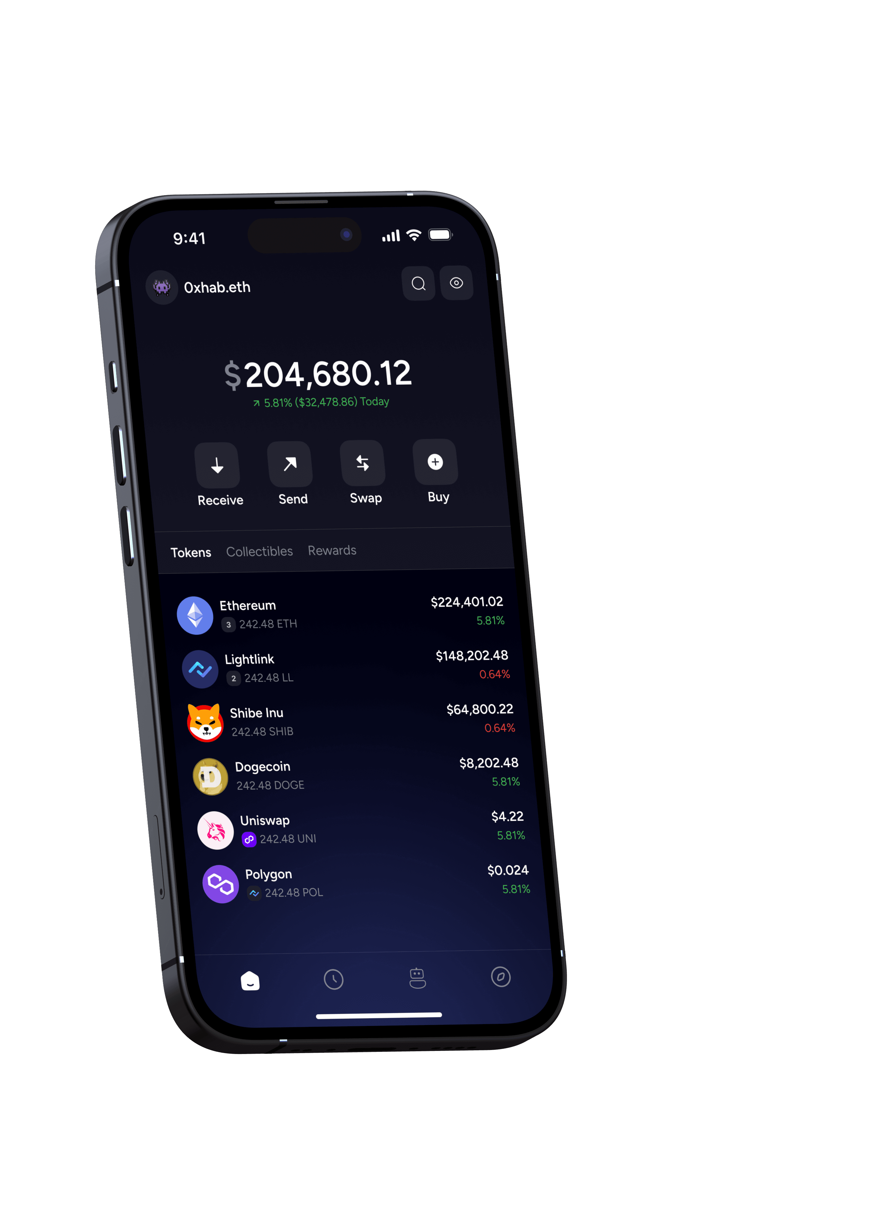 Wallet mockup